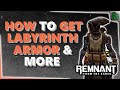 Remnant From the Ashes - How to get the Labyrinth Armor Set, Concentration & Blood Bond Traits