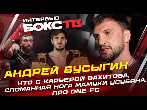 Андрей Бусыгин: О карьере Вахитова / Про кость Усубяна / Меньшиков в One FC