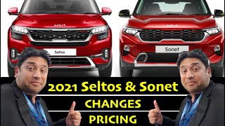 2021 Kia Sonet & 2021 Kia Seltos : Updated SUVs explained with changes, new prices & added versions