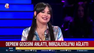 Kim milyoner Olmak İster programında deprem gecesini anlatan Kenan İmirzalıoğlu ağladı