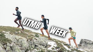 UTMB WEEK in Chamonix, France - running in the French alps