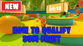 *NEW MAP* How to play Sum Fruit - Fall Guys Season 5.FUN screenshot 3