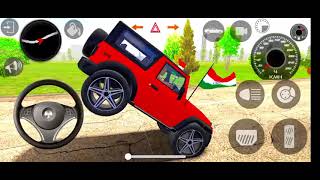 Yadav Brand Elvish Bhai (song) Modified Red Thar 😈|| Indian Cars Simulator 3D ||Android Gameplay