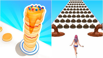 Pancake Run | Girl Rider - All Level Gameplay Android,iOS - NEW MEGA APK UPDATE