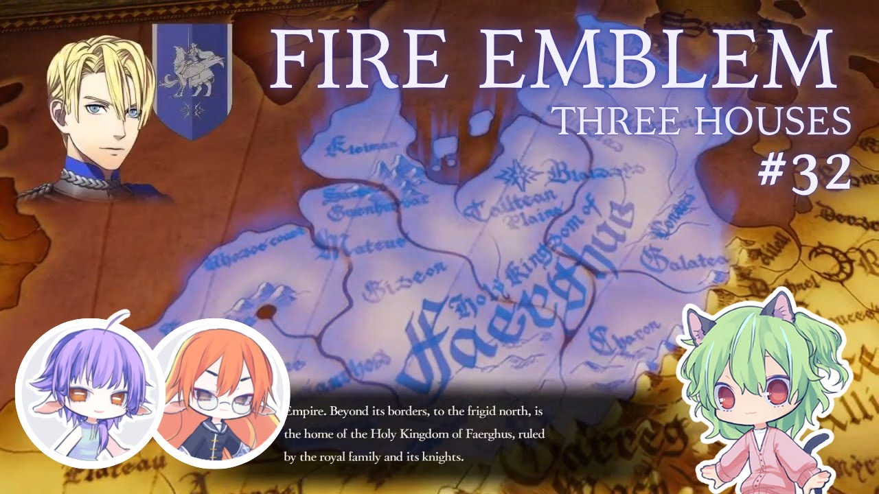 Fire Emblem Three Houses Let's Play (Livestream) (EN sub/JP voice)
