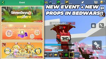 NEW 7 Days Welfare Event + New Update In Bedwars!! (Blockman Go)
