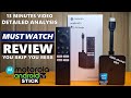 Must Watch Review | Motorola TV Stick | Android TV Stick 2021 | Full Detailed Review | vs Mi Box 4k?