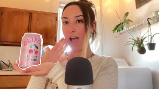 ASMR grocery haul ♡ whispered rambling, tapping, personal attention, etc!