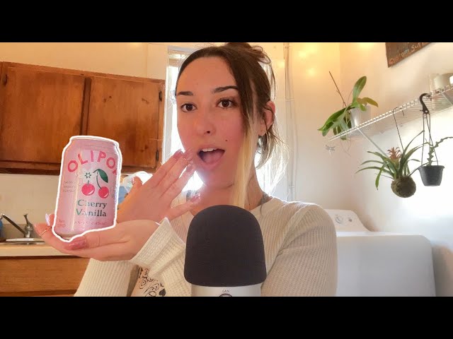 ASMR grocery haul ♡ whispered rambling, tapping, personal attention, etc!