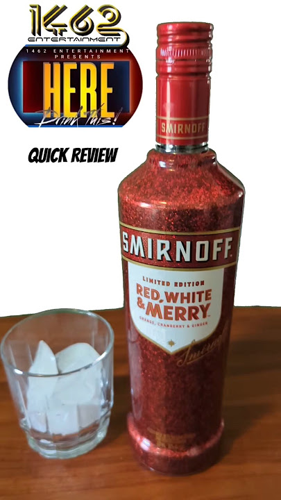 Should it be limited? Smirnoff Limited Edition Red, White & Merry Vodka #smirnoff #vodka