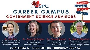 Government Science Advisors -  CSPC Career Campus