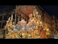 Semana Santa 2022 Malaga. Virgen Consolacion y Lagrimas. Sangre
