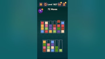 Block King - Sort Puzzle - Level 1821 to 1830 - All without adding columns