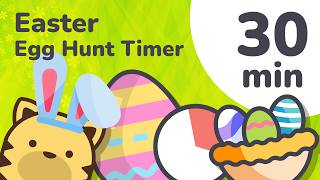 30 Minute Egg Hunt Timer for Kids (Visual Countdown)