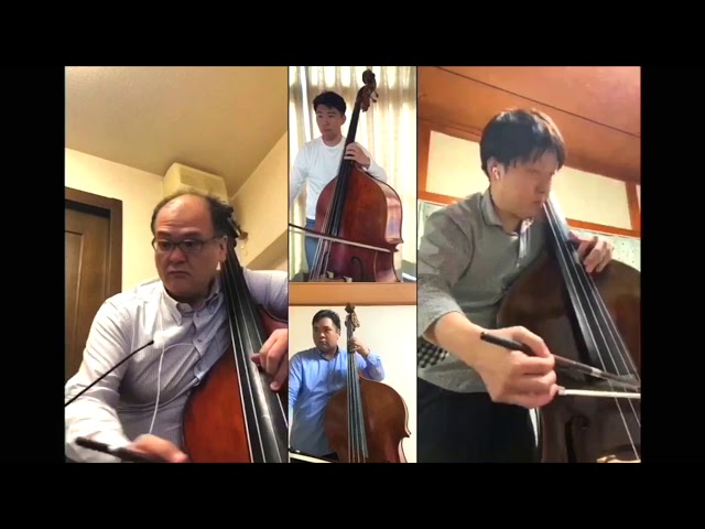 コントラバス 四重奏 楽譜 7セット コントラバス 四重奏 楽譜 7セット ブラームス ハンガリー舞曲