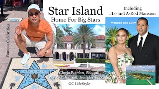 Star Island Miami Beach Florida 4K Boat Tour Celebrity House Including Jennifer Lopez