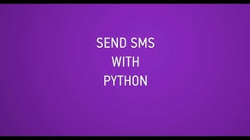 How to Send SMS Python using Sinch