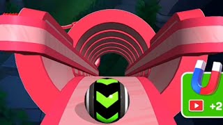 Sky Rolling Ball 3D Gameplay Speedrun Max All Levels 1944