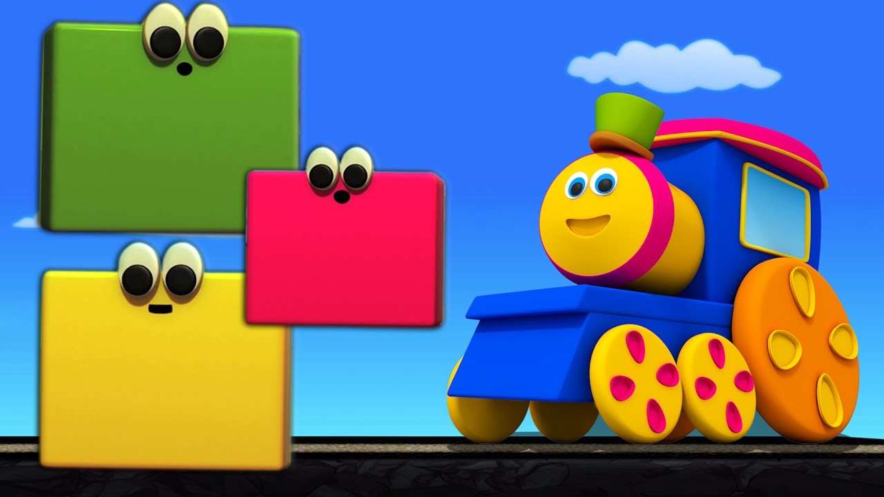 Bob Farben Zug Kinder Lernen Bildungsvideo Educational Bob The Train Bob Colors Train Youtube