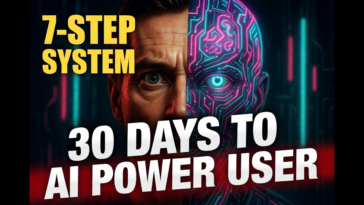 Become an AI Power User in 30 Days: The 7-Step System That Actually ...