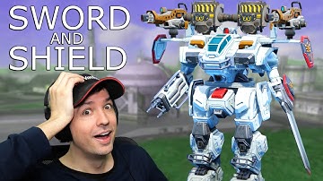 I tried SHIELD & SWORD Gameplay in War Robots…
