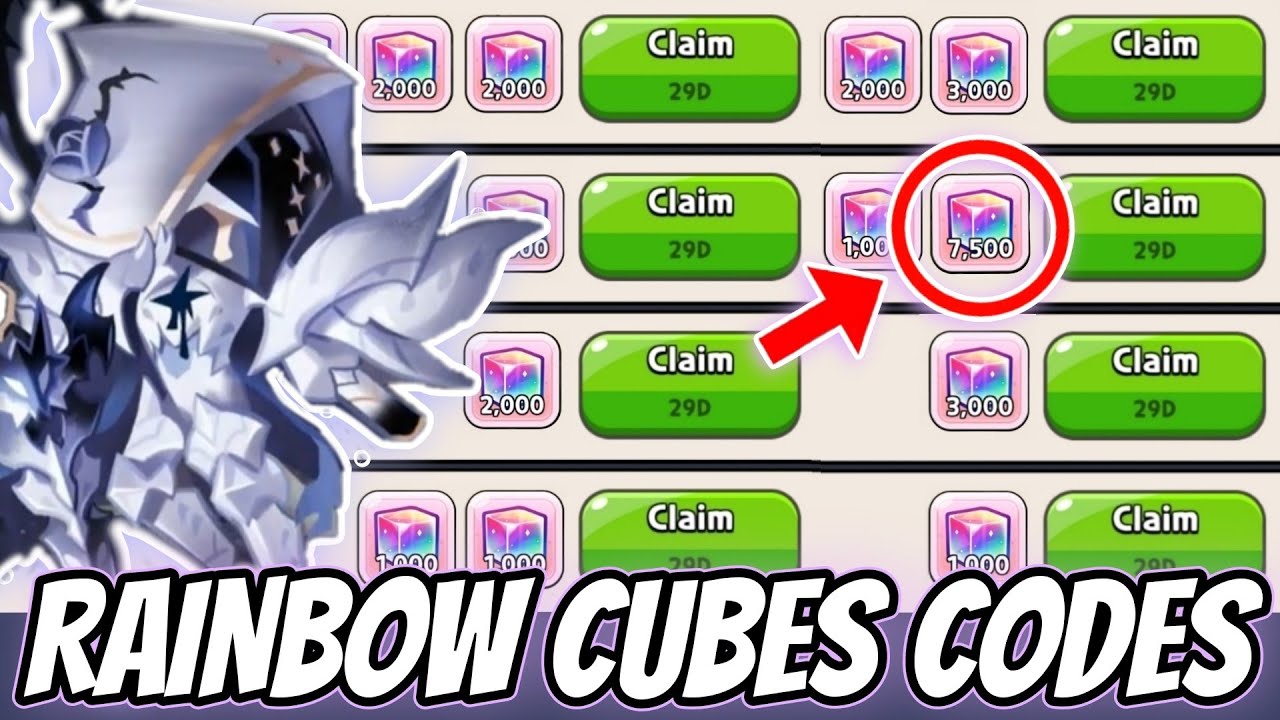 New Rainbow Cubes Codes Everyone 😱 - YouTube