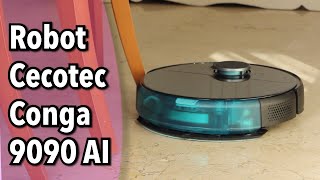 Review completa del robot aspirador Conga 9090 IA + Base Conga Home 10000