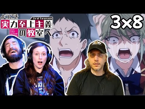 Classroom Of The Elite S3 Episode 8 Reaction: The ULTIMATE Test | AVR2