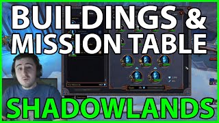 Buildings & Mission Table - How they Work and Early Tips!