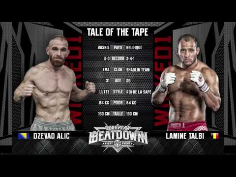 EBD1 - Dzevad Alic Vs Lamine Talbi