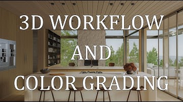 Teaserv of 3D workflow and Color grade on a commercial project inside 3dsmax, Fstorm and Resolve