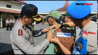 Apel kesiapan pengamanan Pilkades Serentak Kab. Pasuruan