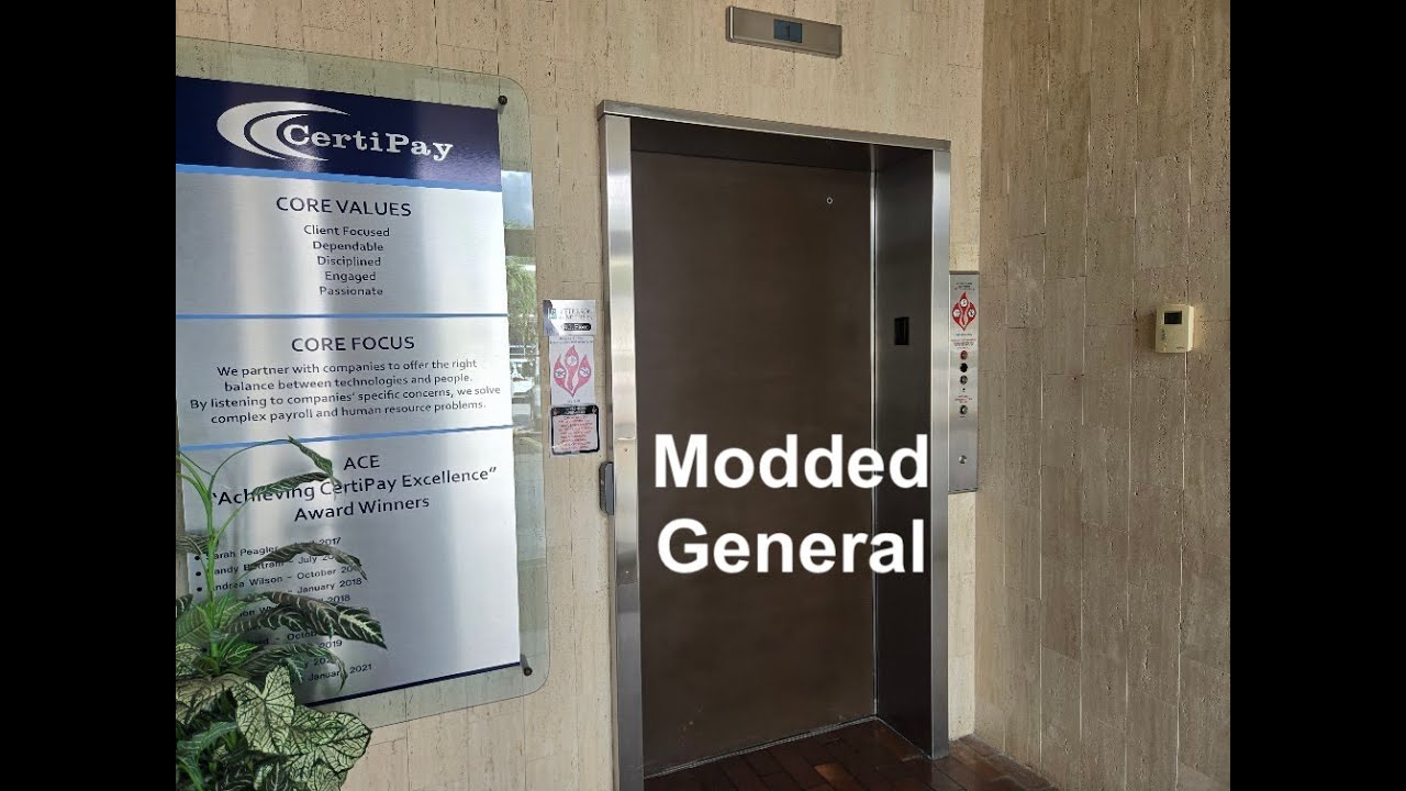 Winter Haven, FL: Schindler HXPress Modded Elevator at 130 Bates Ave SW