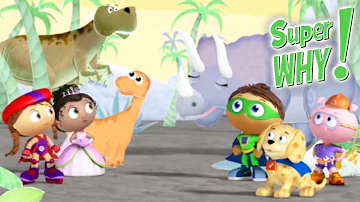 Super Why 208 - Baby Dino's Big Discovery | Cartoons for Kids | Funny Cartoons