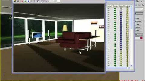 Layers Manager in 3ds Max 9 -  3d Animation tutorials from wingslive.com