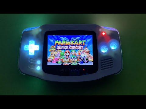 Video: LED Mod a Gameboy Advance - Gunook