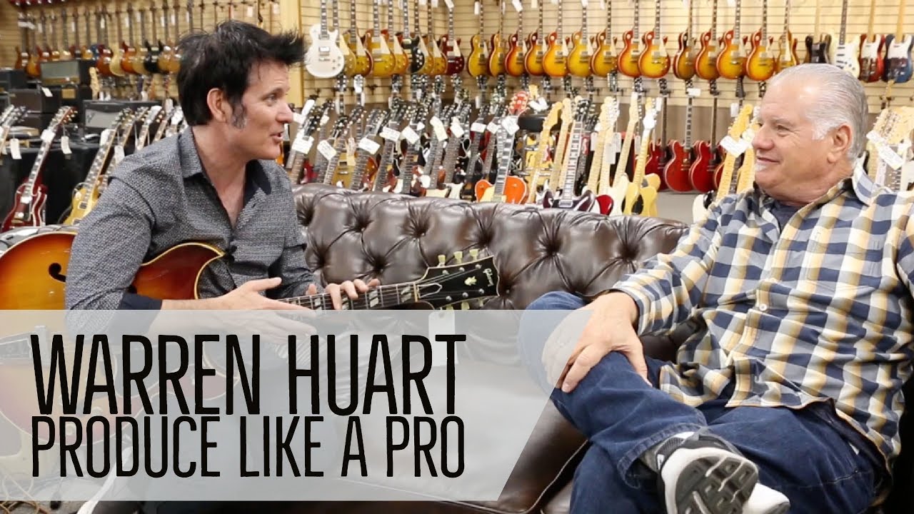 Warren Huart "Produce Like A Pro" with our 1962 Gibson Barney Kessell