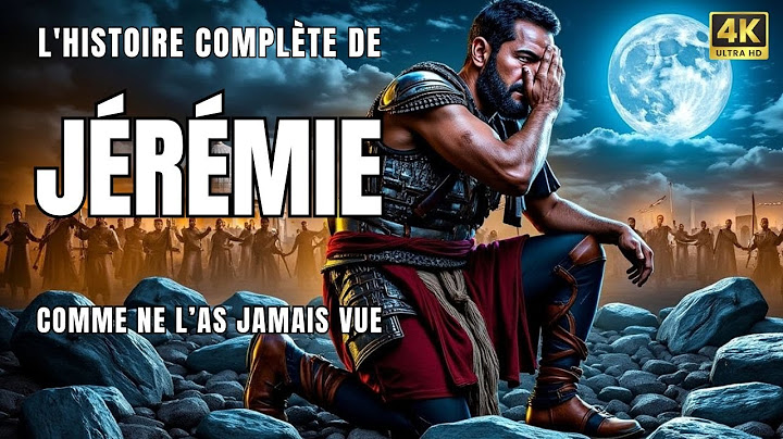 L’HISTOIRE COMPLÈTE DE JÉRÉMIE QUE VOUS NE CONNAISSIEZ PAS | POURQUOI JÉRÉMIE PLEURAIT-IL ?