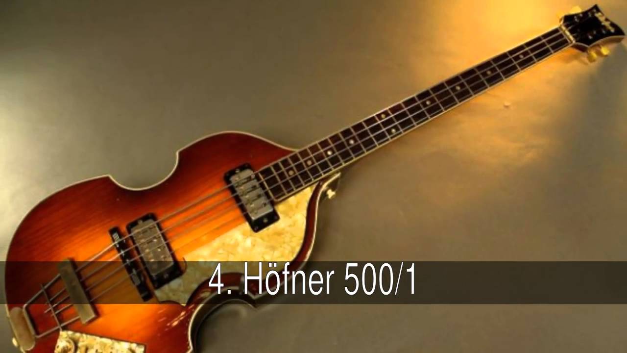 Los mejores bajos eléctricos - YouTube