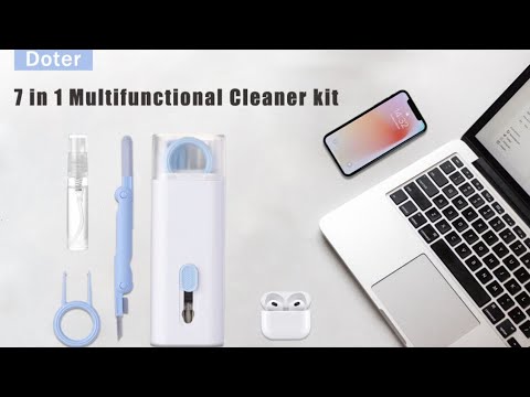 7 in 1 Electronic Cleaner kit, Keyboard Cleaning Kit with Brush, Multifunctional  Cleaner Set. 