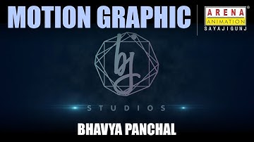 Graphic designing training institute - Motion Graphic Work by Bhavya Panchal