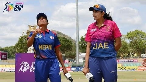 UAE vs NEPAL | ACC WOMEN'S ASIA CUP 2024 | Match 1 | HIGHLIGHTS