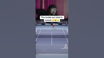 Im starting to love topspin 2k25 #topspin #topspin2k25 #2k #2kcommunity #tennis #foryou #fyp #shorts