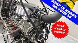 HOW TO: LT HEAD SWAP AN LS. GEN V L83 HEAD SWAP ON A GEN 4 5.3L L33. HOW MUCH HP ARE THEY WORTH?