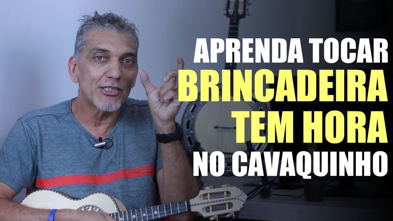 Música Fácil Para Cavaquinho - Aprenda Tocar Brincadeira Tem Hora (Zeca Pagodinho) Professor Damiro