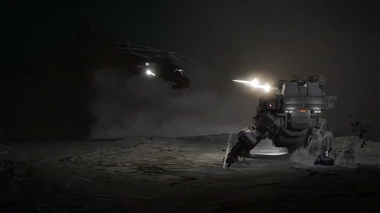 MILITARY MECH - CONCEPT ART