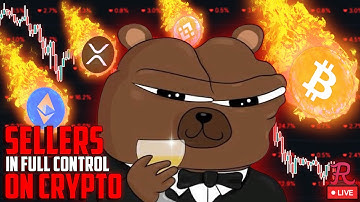 BITCOIN LIVE : CRYPTO MELTDOWN CONTINUES, STOCKS ROLLING OVER, METALS DOWN TOO