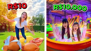 24h no PARQUE de INFLÁVEIS de R$10 e R$1000 REAIS