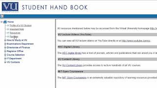 Student Handbook
