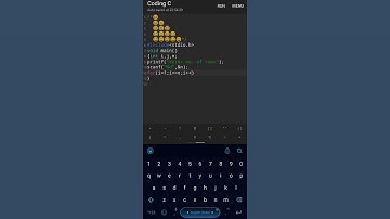 triangle #pattern #coding #status #C